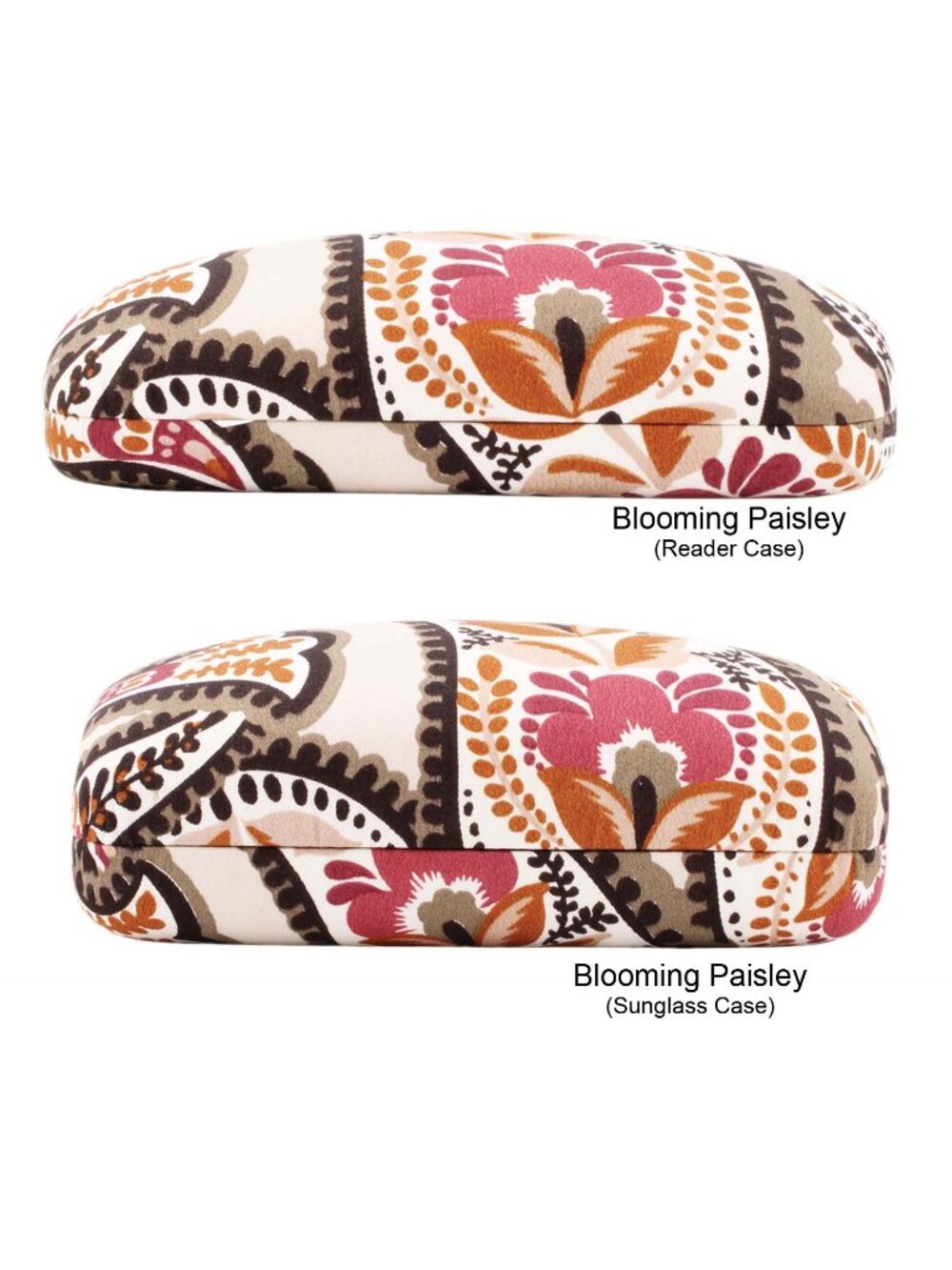 Vera Bradley Clamshell Eyeglass Case - BLOOMING PAISLEY